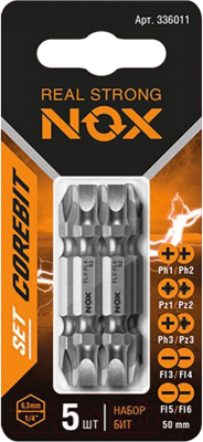 Набор бит Nox 336011 - фото