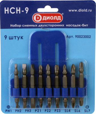 Набор бит Диолд НСН-9 / 90023002