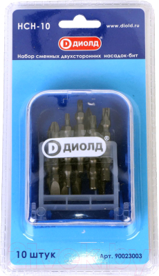Набор бит Диолд НСН-10 / 90023003 - фото