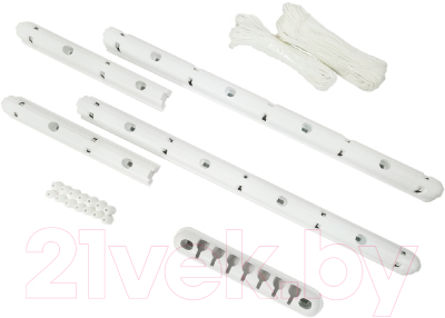 Комплект для ремонта потолочных сушилок Comfort Alumin Group 7 прутьев - фото