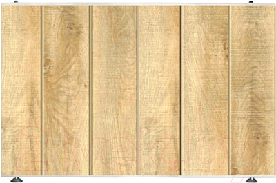 Экран для ванны Comfort Alumin Group Натуральное дерево 3D 73x50  - фото