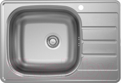 Мойка кухонная Ukinox Спектр SPM700.480-GT6K 1R - фото