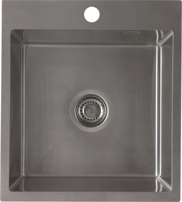 Мойка кухонная Ukinox Практика PRV450.500-GT10C 0CW - фото