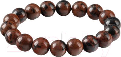 Браслет Wolves Элитный Обсидиан 40658 - фото