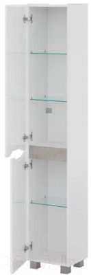 Шкаф-пенал для ванной Volna Lake 35 (напольный)