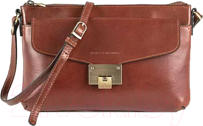 Сумка Francesco Molinary 513-16512-060-BRW - фото