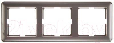 Рамка для выключателей и розеток Systeme (Schneider) Electric W59 KD-3-48 - фото