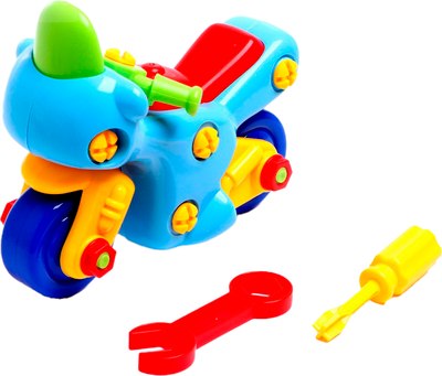 Игрушка-конструктор Sima-Land Мотоцикл / 138720 - фото