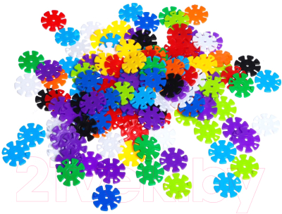 Конструктор Sima-Land Круглые снежинки / 7261528 - фото