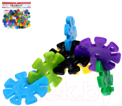 Конструктор Sima-Land Круглые снежинки / 7261528