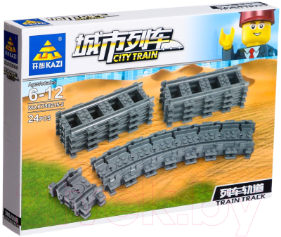 Конструктор Kazi ЖД Рельсы KY98215-2 / 9275075 - фото