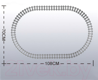 Конструктор электромеханический Kazi ЖД Военный Поезд 98252 / 9275065