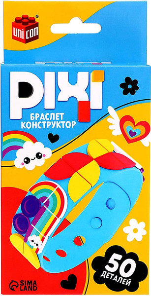 Конструктор Unicon Браслет Pixi. Тучки / 9176932 - фото