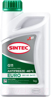 Антифриз Sintec Euro G11 40 / 990553 - фото