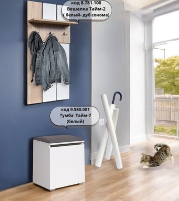 Вешалка для одежды Мебель-Класс Тайм-2