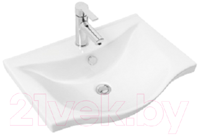 Тумба с умывальником Гамма Р24оФ8/2-У60 Альбатрос-10060