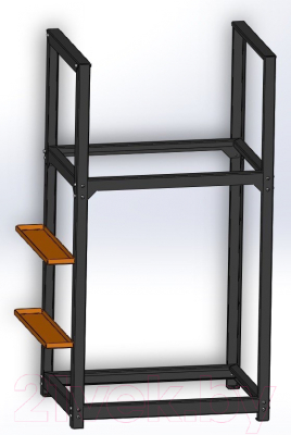 Стеллаж металлический BZT Rati PTS01