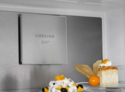 Холодильник с морозильником Electrolux LNT7ME36G2