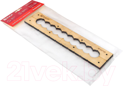 Шаблон разметочный EKF для групповых отверстий / sh-d32-10