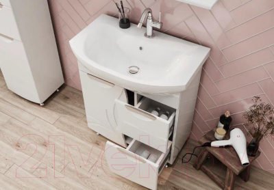 Тумба под умывальник Volna Adel 70.1D.2Y Балтика