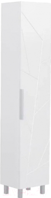 Шкаф-пенал для ванной Volna Twing 40 (белый) - фото