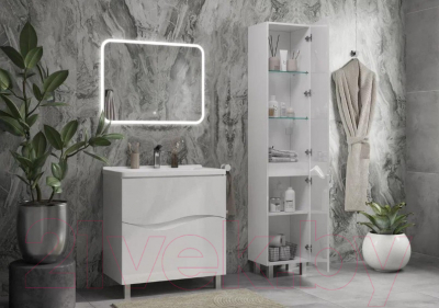 Шкаф-пенал для ванной Volna 40 / pnVLN40-01