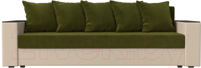 Диван Лига Диванов Дубай Лайт полки справа / 114327