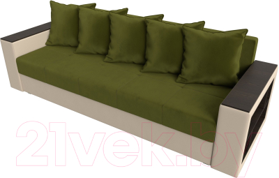 Диван Лига Диванов Дубай Лайт полки справа / 114327