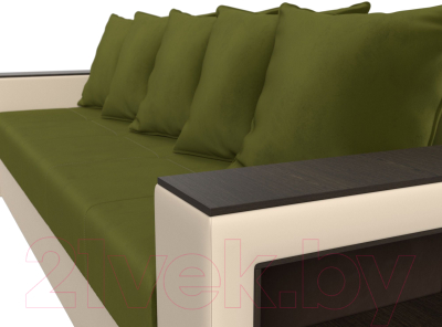 Диван Лига Диванов Дубай Лайт полки справа / 114327