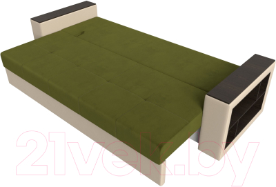 Диван Лига Диванов Дубай Лайт полки справа / 114327