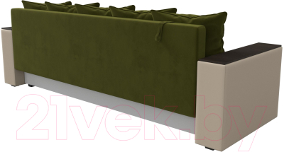 Диван Лига Диванов Дубай Лайт полки справа / 114327