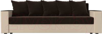 Диван Лига Диванов Дубай Лайт полки справа / 114328