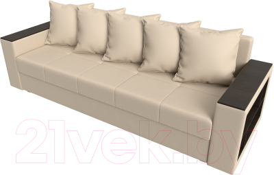 Диван Лига Диванов Дубай Лайт полки справа / 114334
