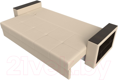 Диван Лига Диванов Дубай Лайт полки справа / 114334