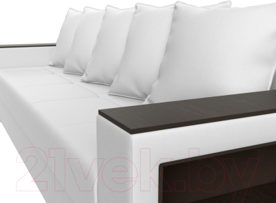 Диван Лига Диванов Дубай Лайт полки справа / 114335