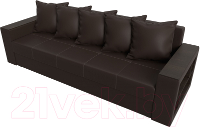 Диван Лига Диванов Дубай Лайт полки справа / 114336