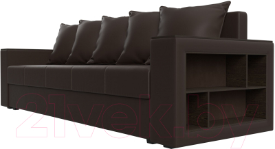 Диван Лига Диванов Дубай Лайт полки справа / 114336