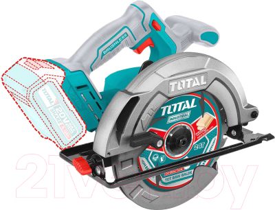 Дисковая пила TOTAL TSLI1851 - фото