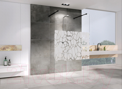 Душевая стенка Abber Immer Offen AG68100BF8