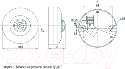 Датчик движения IEK LDD11-027-1200-001