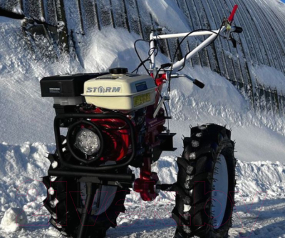 Мотоблок бензиновый StorM HP-1100 PRO (ВОМ, дифференциал, с пониженной передачей)