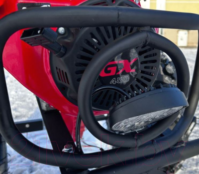 Мотоблок бензиновый StorM HP-1900 PRO (ВОМ, дифференциал, с пониженной передачей)