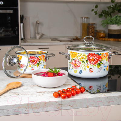 Кастрюля Appetite Peonies 1SD165S