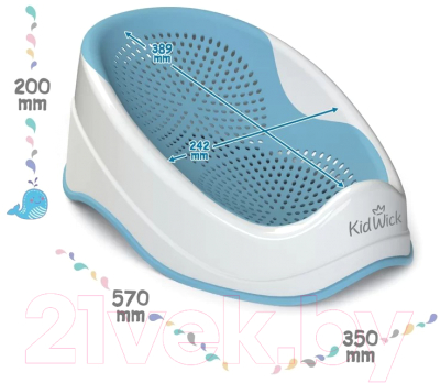 Горка для купания Kidwick Дельфин / KW290200