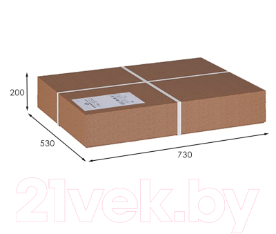 Сервировочный столик Мебелик Эстер