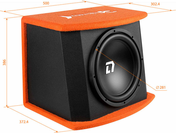 Корпусной активный сабвуфер DL Audio Barracuda 12A V2