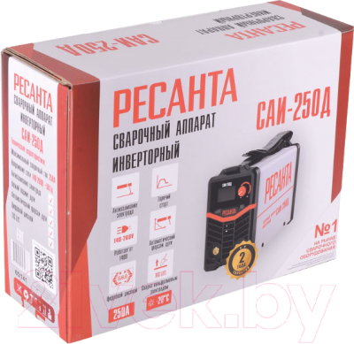 Инвертор сварочный Ресанта САИ-250Д