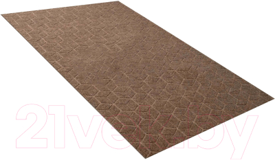 Коврик грязезащитный Shahintex Практик Соты антискользящий 100x150 S / 832514 - фото