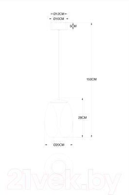 Потолочный светильник Divinare Campo 5874/51 SP-8
