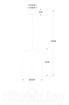 Потолочный светильник Divinare Campo 5874/09 SP-15